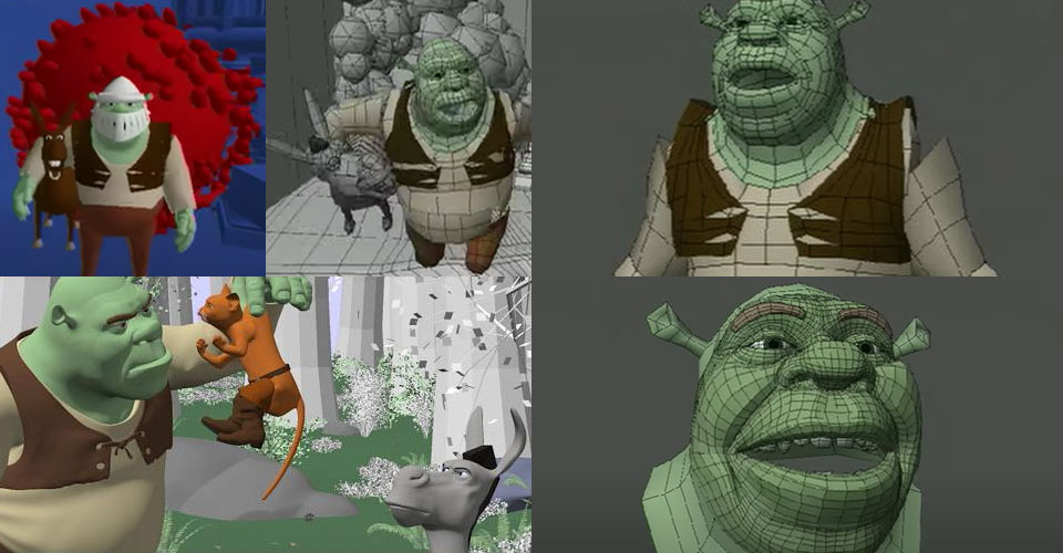 shrek animacion
